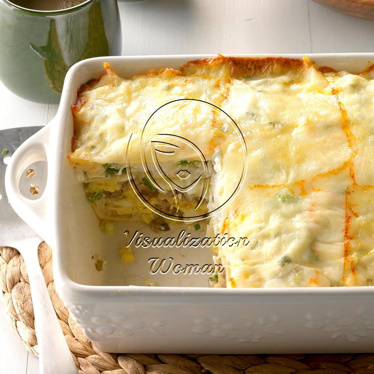 Spicy Breakfast Lasagna