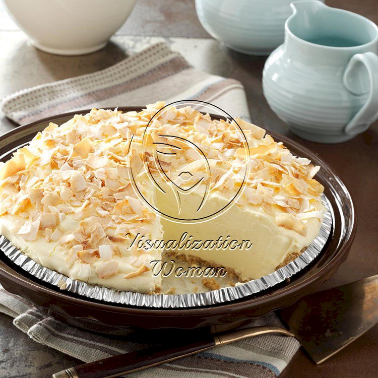 No-Cook Coconut Pie