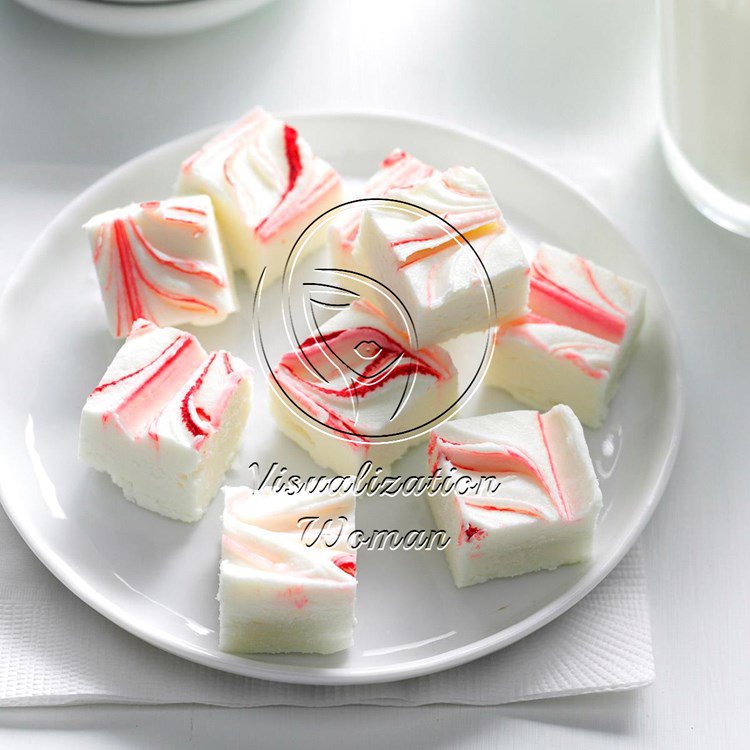 Cherry Swirl Fudge