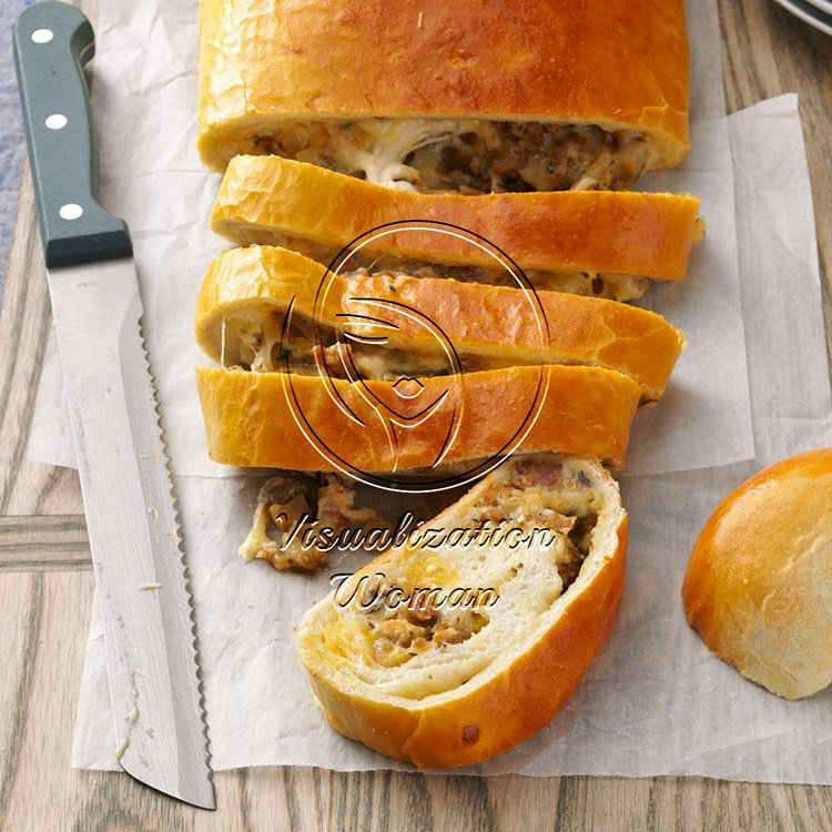 Breakfast Sausage Bread