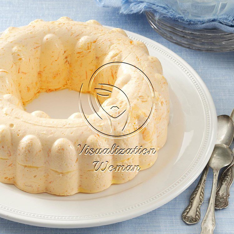 Apricot Gelatin Mold