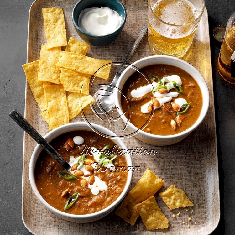 Black Bean-Pumpkin Soup