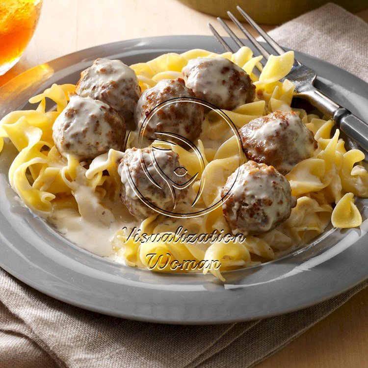 Swedish Meatballs Alfredo