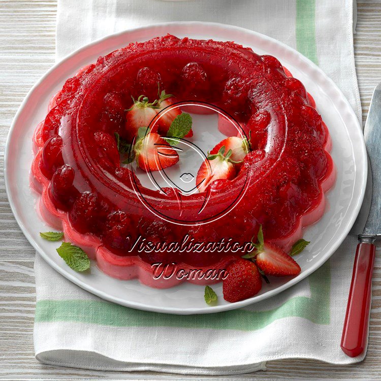 Molded Strawberry Salad