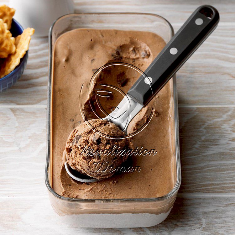 Triple Chocolate Ricotta Ice Cream
