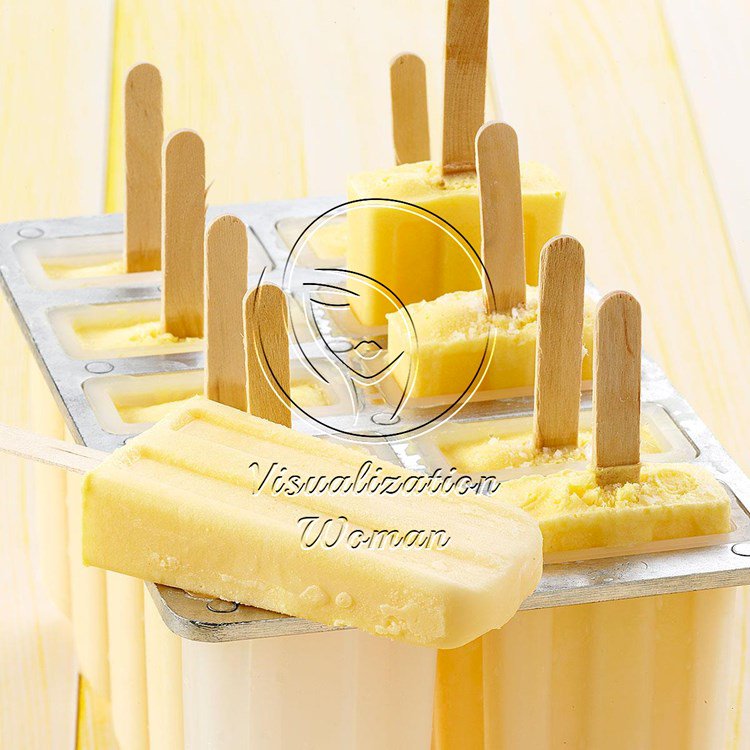 Creamy Cantaloupe Pops