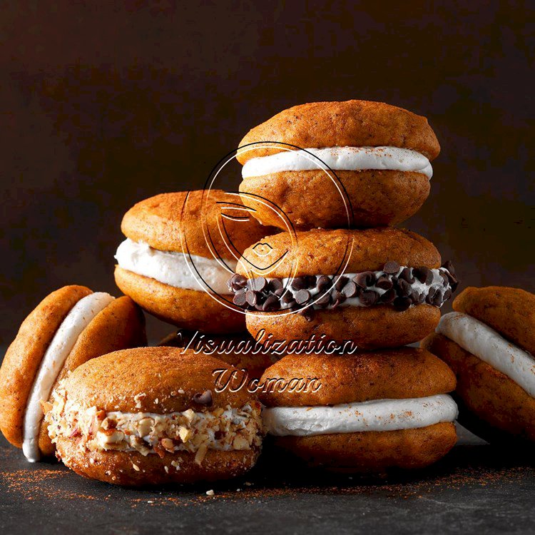 Pumpkin Pecan Whoopie Pies