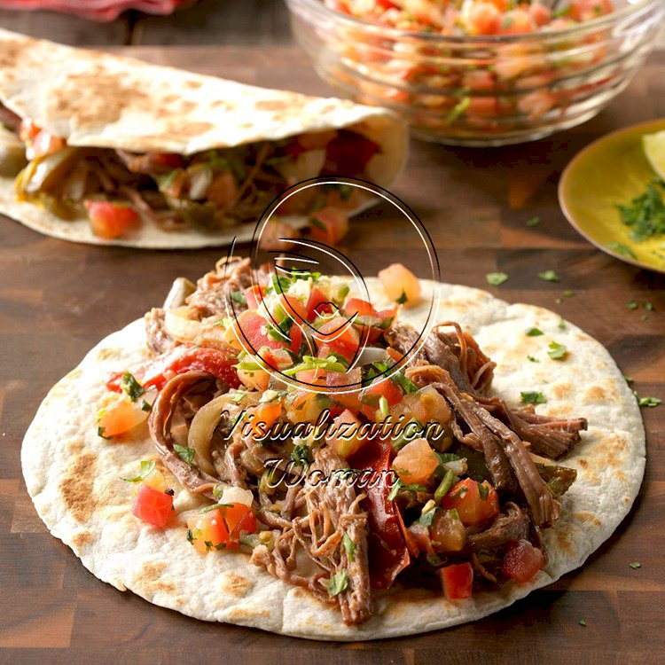 Slow-Cooker Flank Steak Fajitas