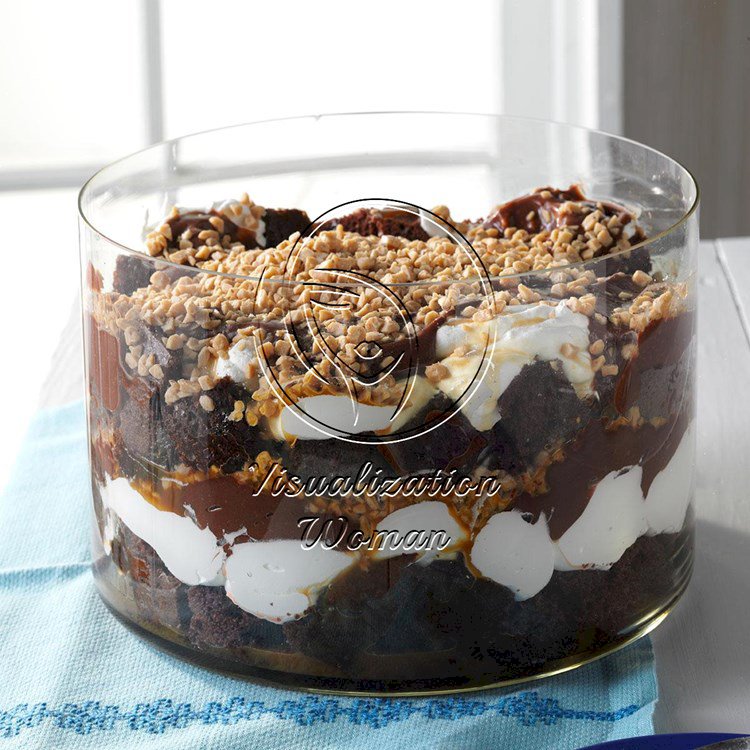 Caramel Chocolate Trifle