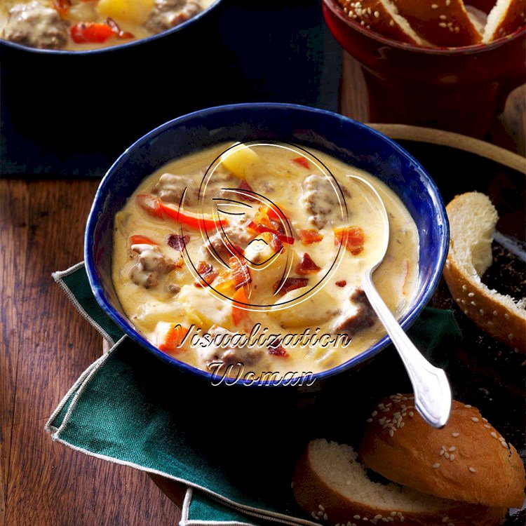 Bacon-Cheeseburger Chowder