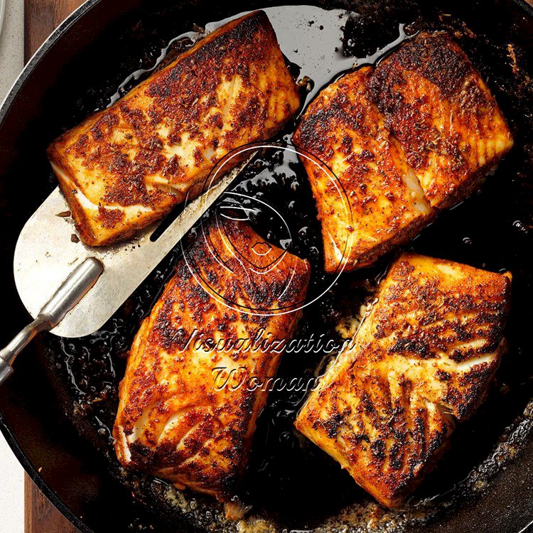 Blackened Halibut