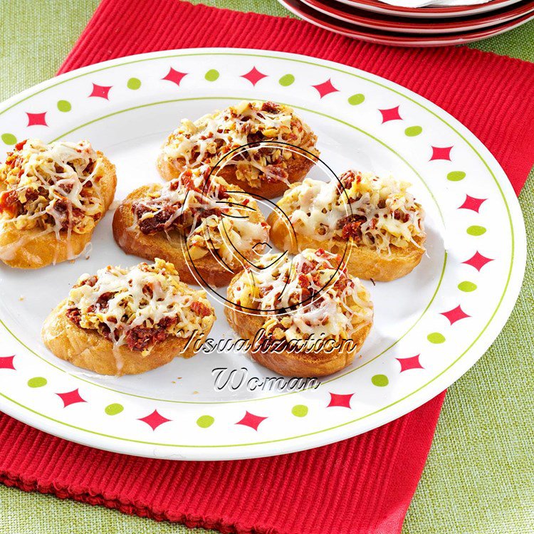 Artichoke and Sun-Dried Tomato Bruschetta