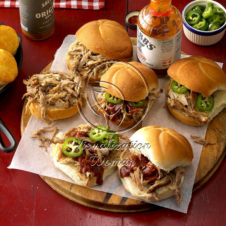 Spiced Pulled Pork Sandwiches