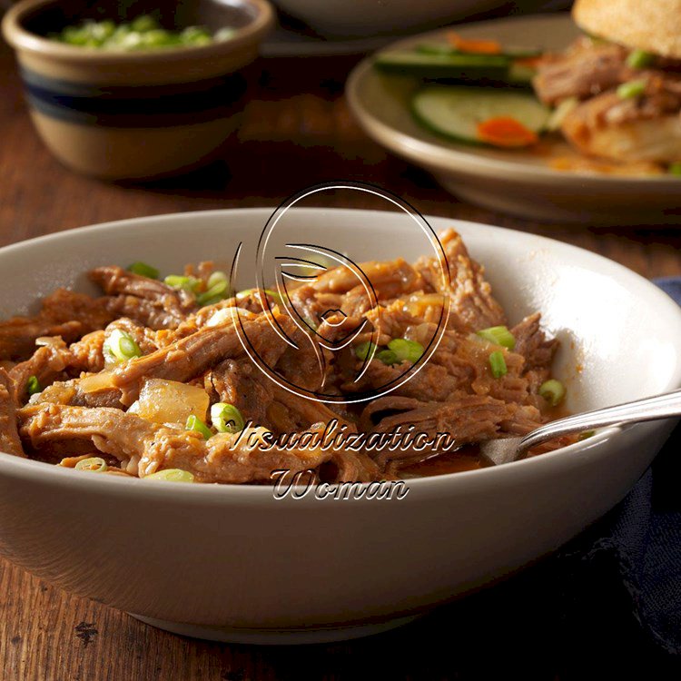 Pulled Pork with Ginger Sauce