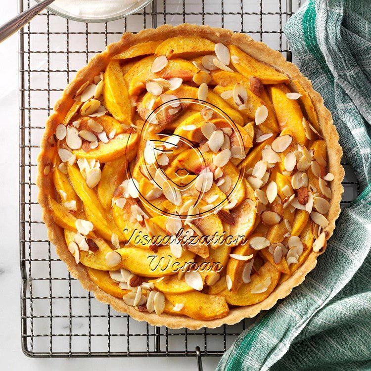 Pretty Peach Tart