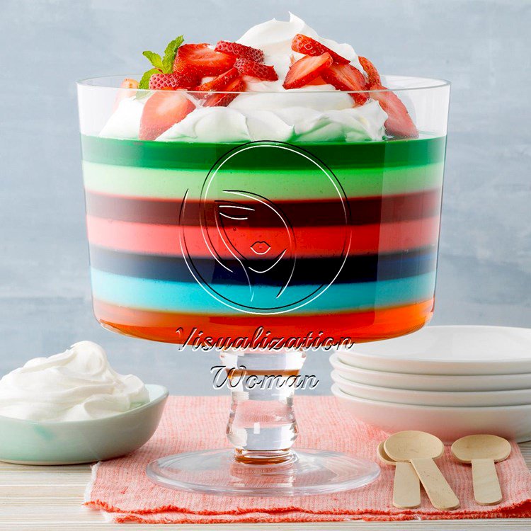 7-Layer Gelatin Salad