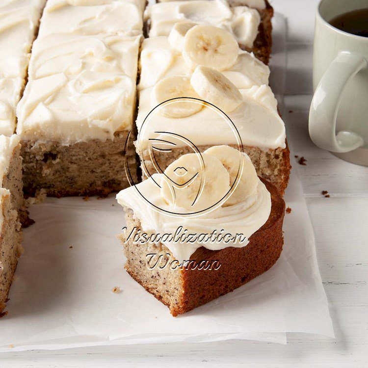 Banana Cake with Cream Cheese Frosting