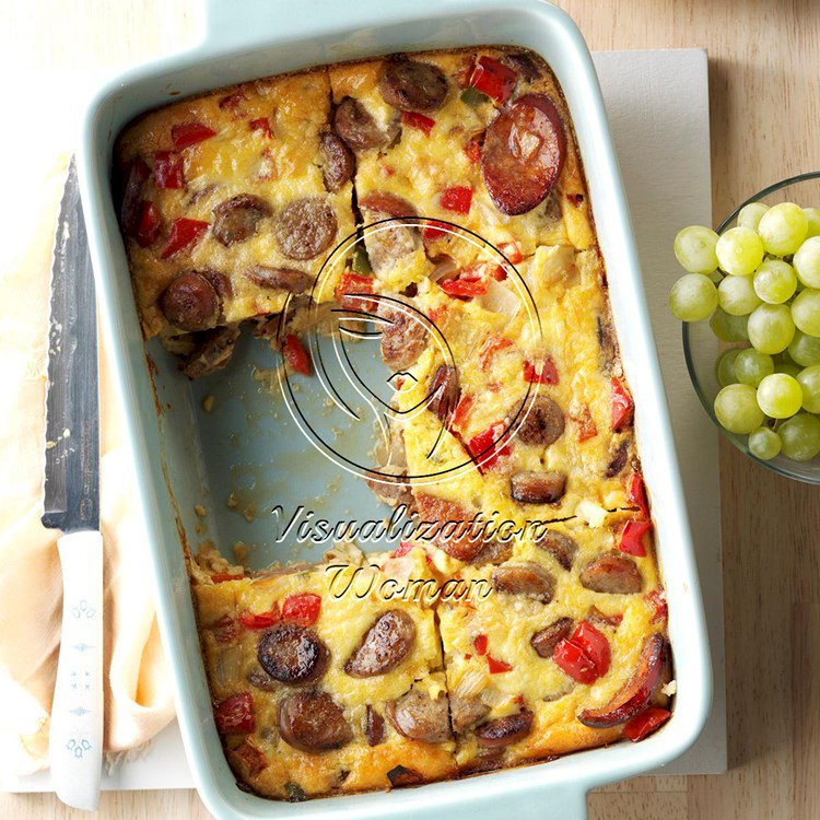 Triple Sausage Breakfast Bake