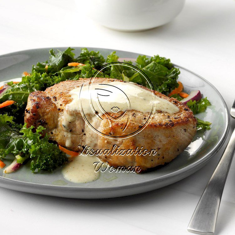 Pork Chops with Dijon Sauce