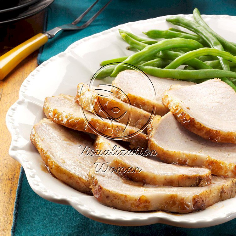 Light Glazed Pork Roast