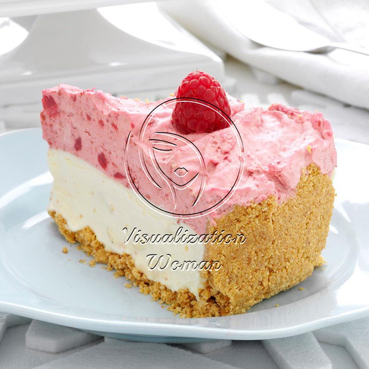 White Chocolate-Raspberry Mousse Cheesecake