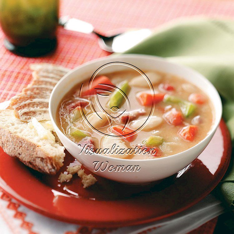 Hearty Lima Bean Soup