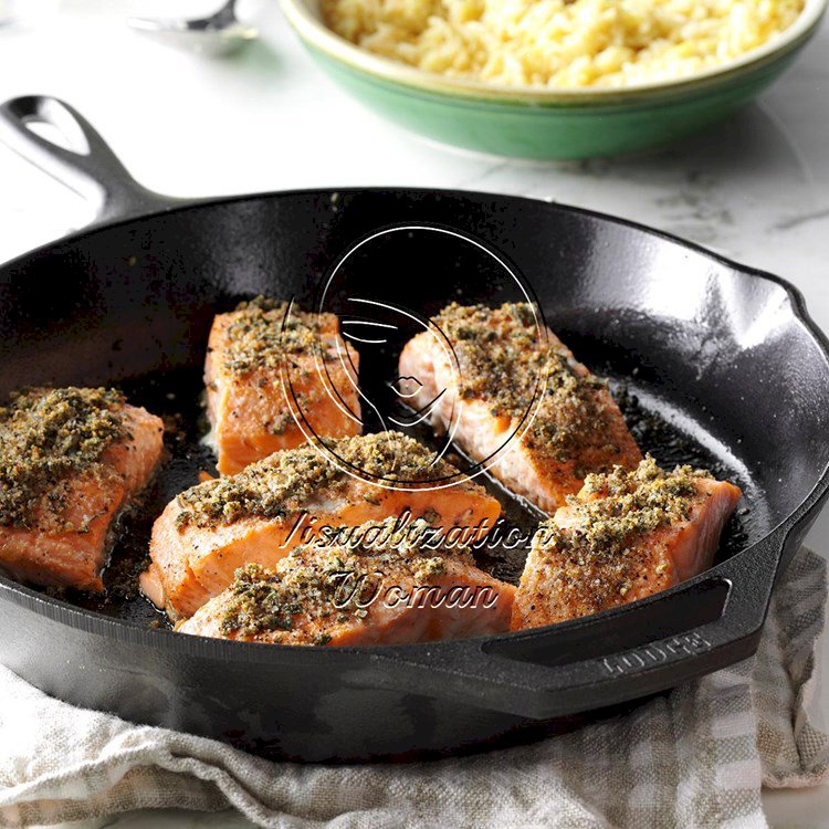 Sage-Rubbed Salmon