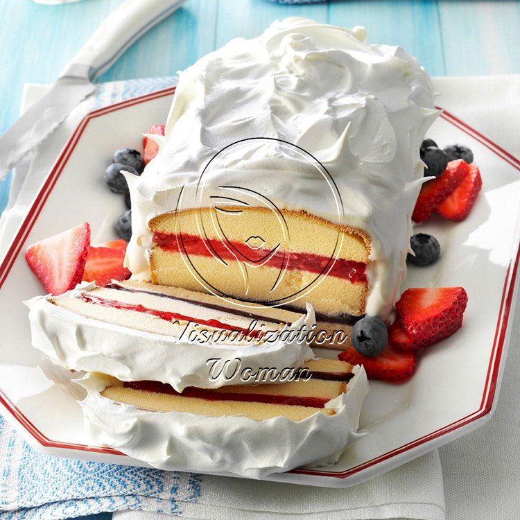 Red, White ‘n’ Blue Torte