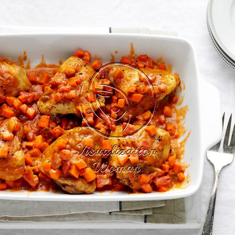 African Chicken & Sweet Potatoes