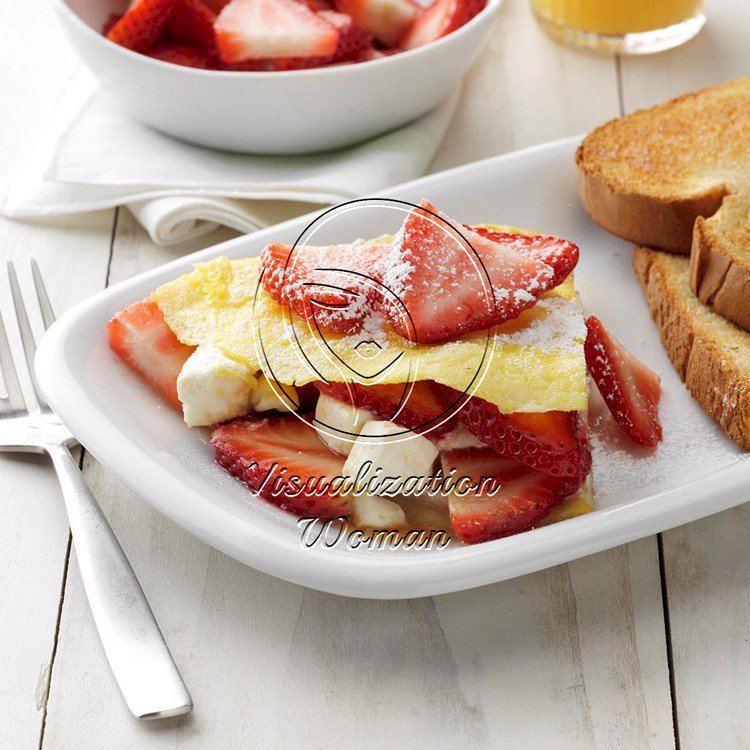 Strawberry Bliss Omelet