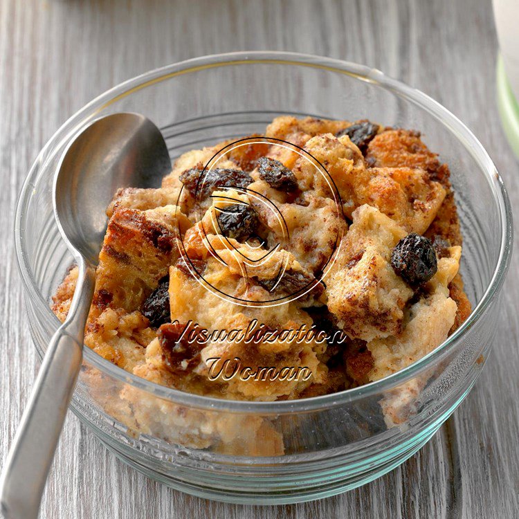 Cinnamon-Raisin Bread Pudding