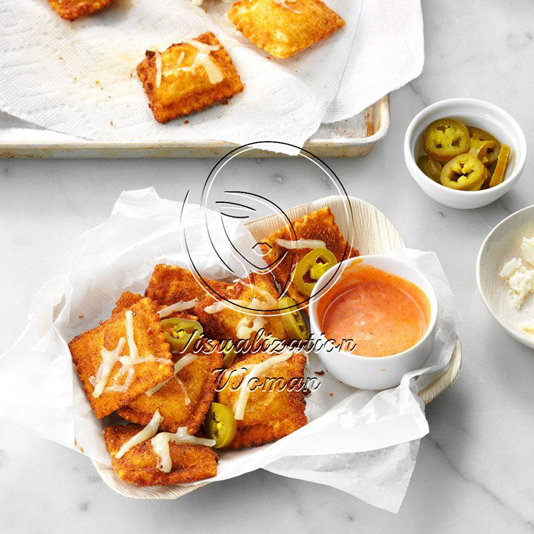 Toasted Mexican Ravioli