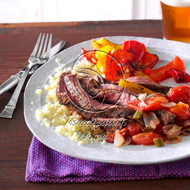 Cumin-Chili Spiced Flank Steak