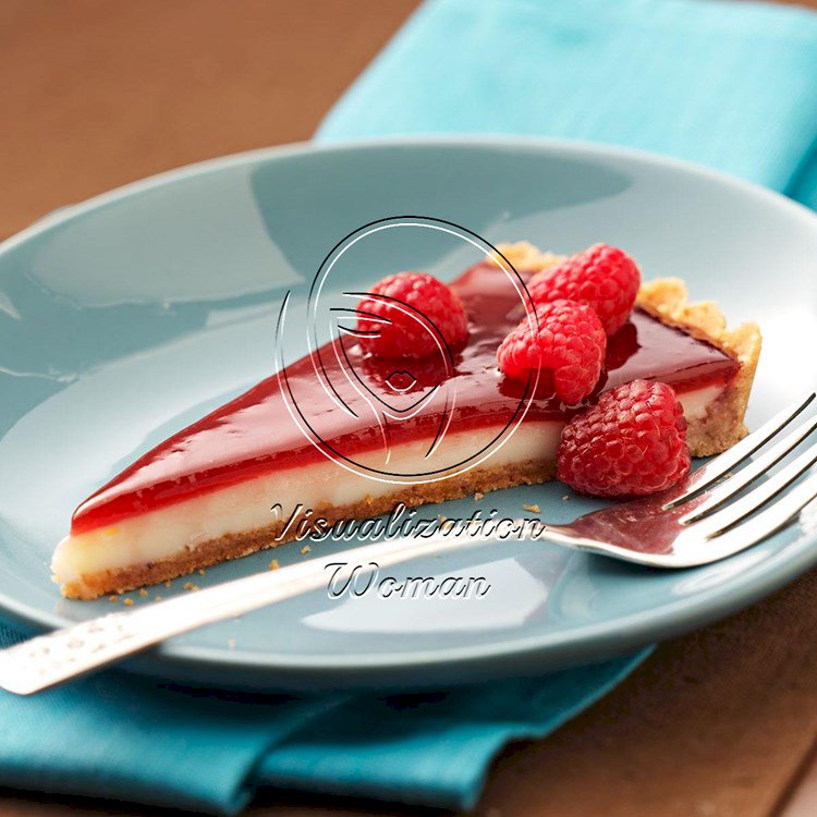 Raspberry Custard Tart