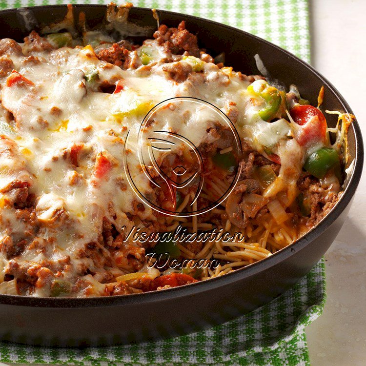 Cheesy Pizza Casserole