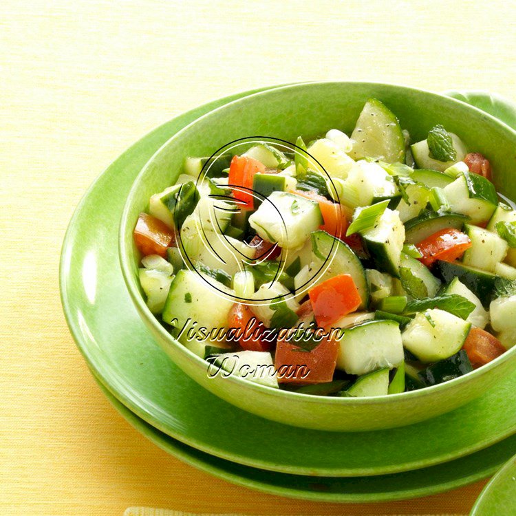 Minted Cucumber Salad