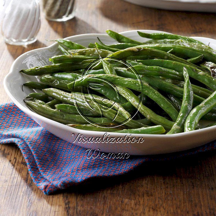 Roasted Green Bean Salad