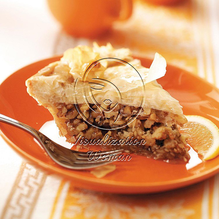 Greek Honey Nut Pie