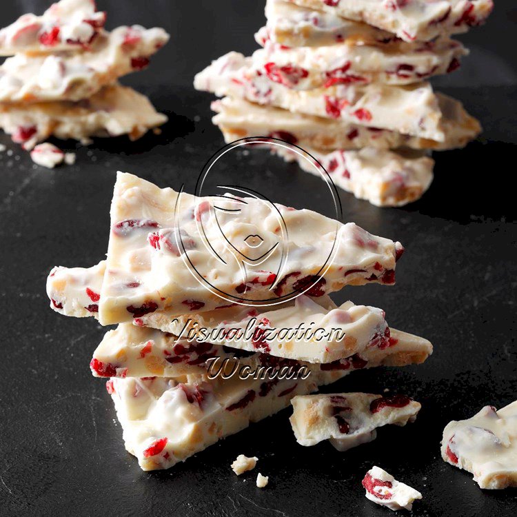 Cranberry Butter Crunch Bark