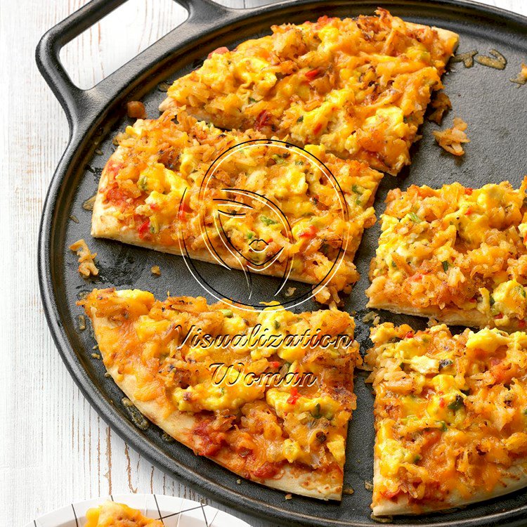 Spicy Breakfast Pizza