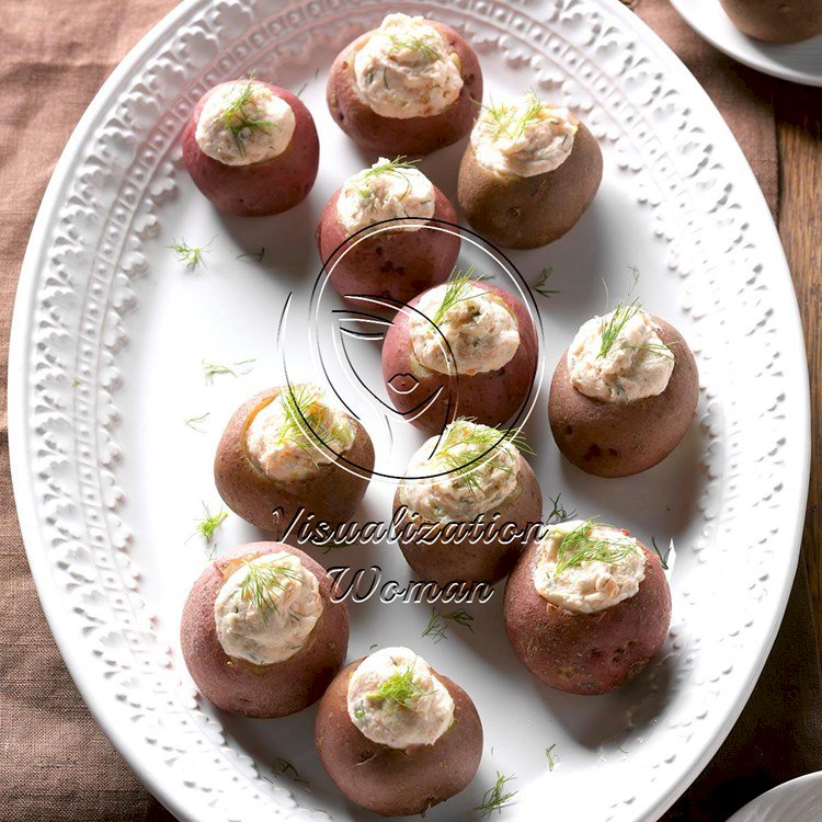 Smoked Salmon New Potatoes