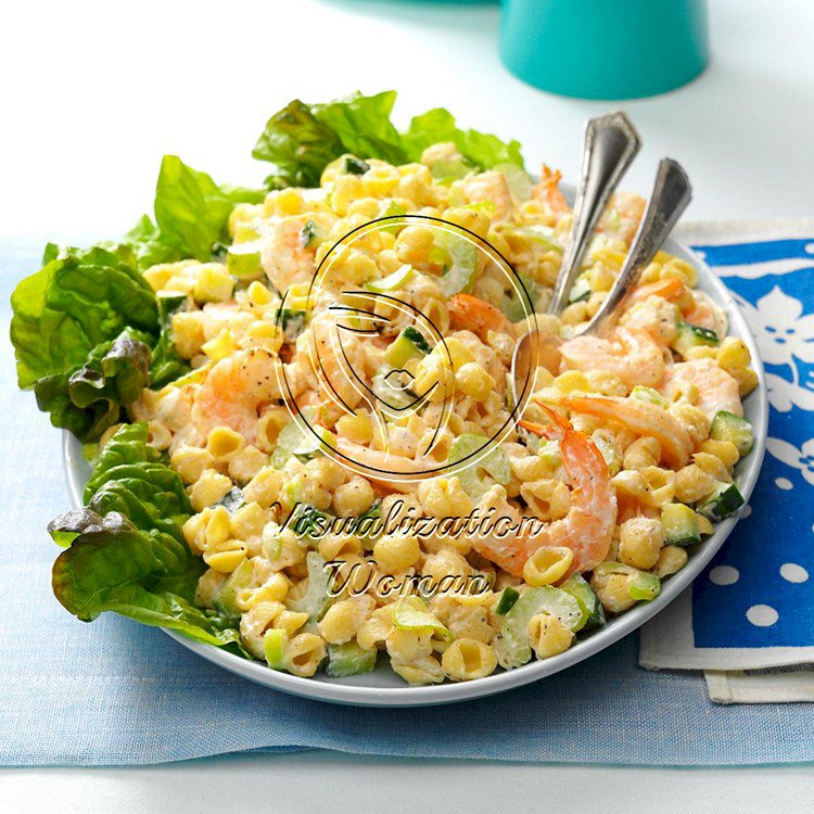 Chilled Shrimp Pasta Salad