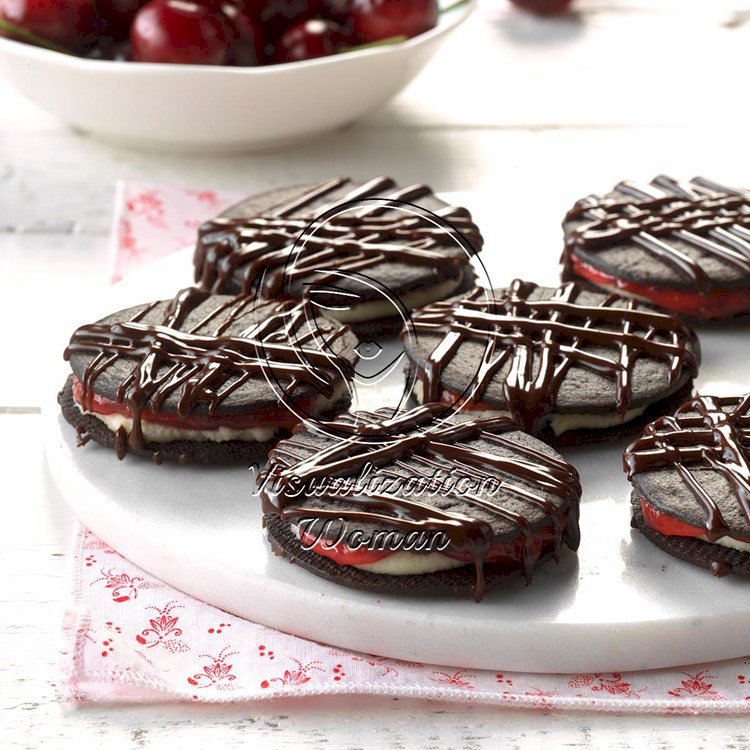 Black Forest Icebox Cookies