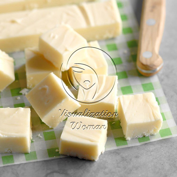 Holiday White Chocolate Fudge