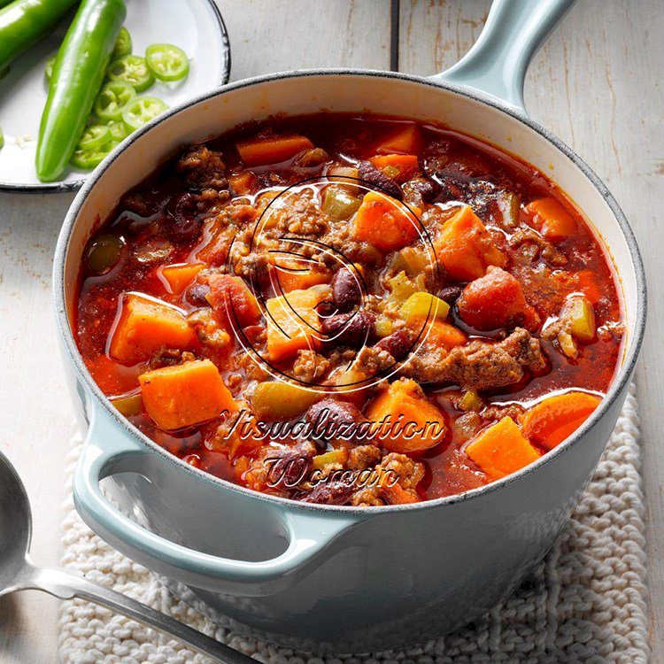 Beefy Sweet Potato Chili