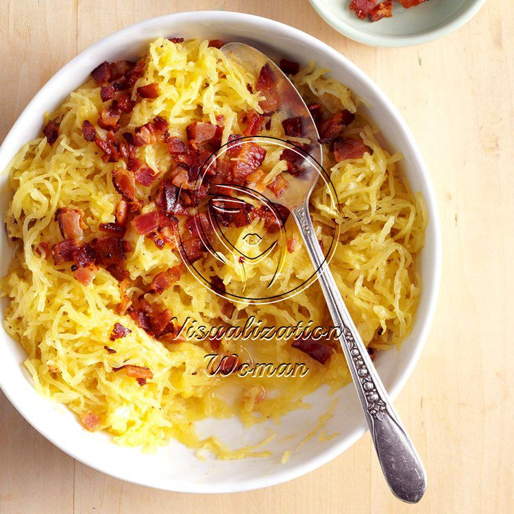 Cheesy Bacon Spaghetti Squash