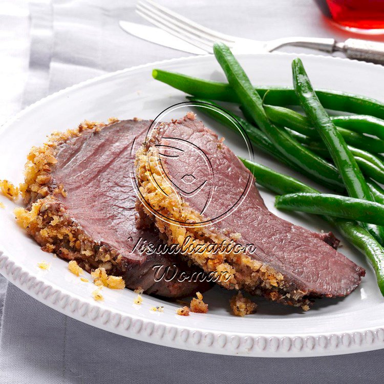 Italian Crumb-Crusted Beef Roast