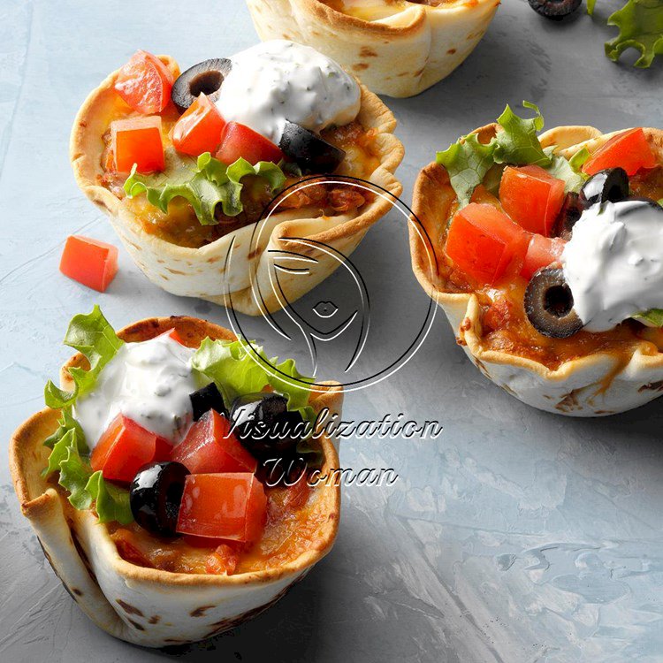 Lentil Taco Cups