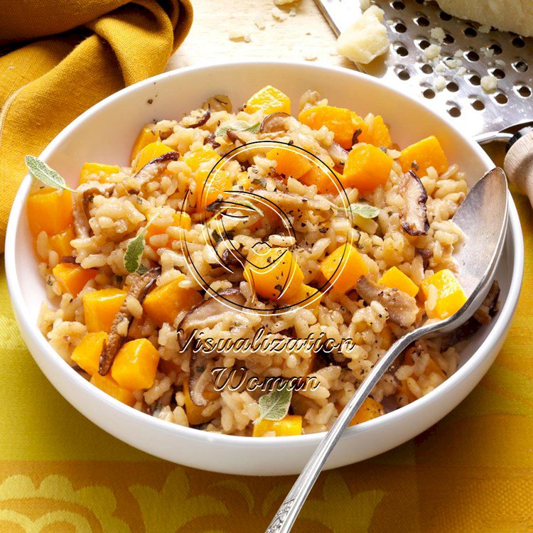 Shiitake & Butternut Risotto