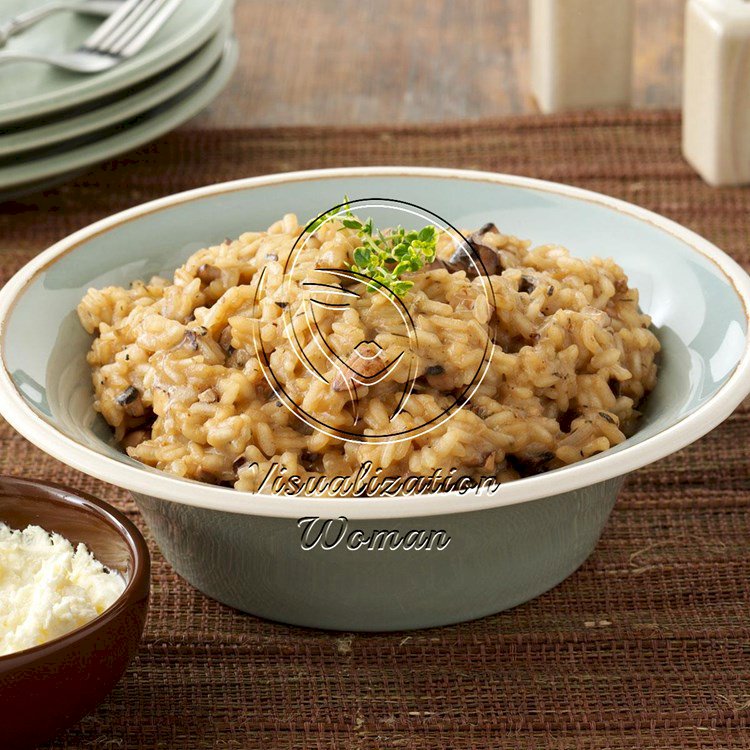 Portobello Risotto with Mascarpone